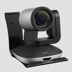 Câmera para Videoconferência Logitech PTZ Pro 2 (960-001184) Full HD 1080p, Zoom 10X, Visão 90º, Foco automático, LED indicador, USB, Controle remoto, Certificado para Skype for Business / Google Meet / Cisco Jabber® / WebEx®, Garantia 2 anos